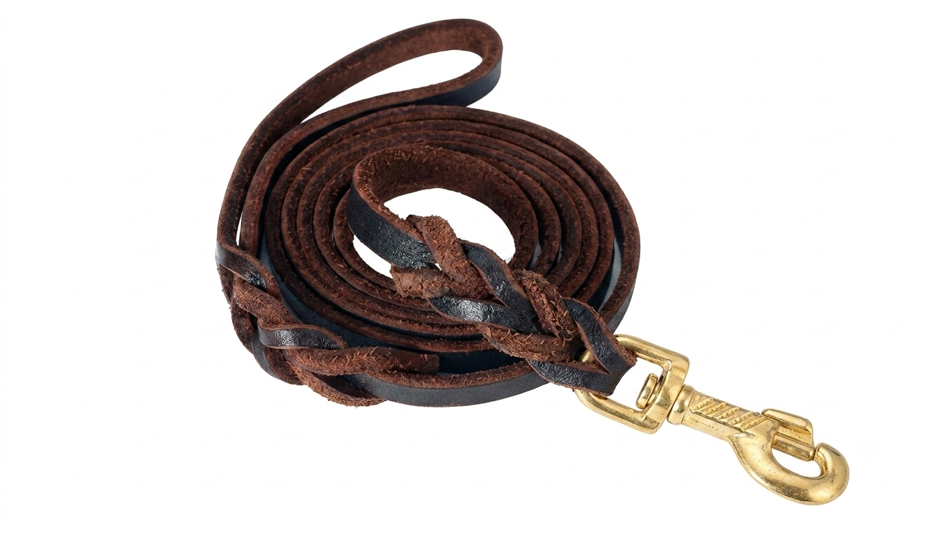 GSD Leather Leash (long)