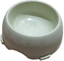Pet Bowl D.C BL 0251 7 inches image