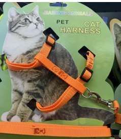 Imported Cat harness Design open BB1-23 image