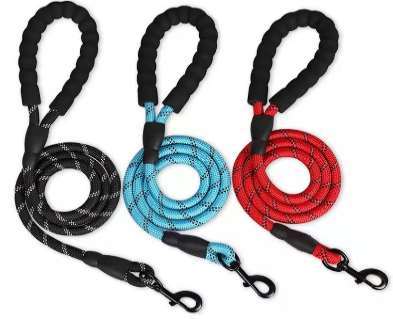 Round Rope Leash Imp Rubber Handle image