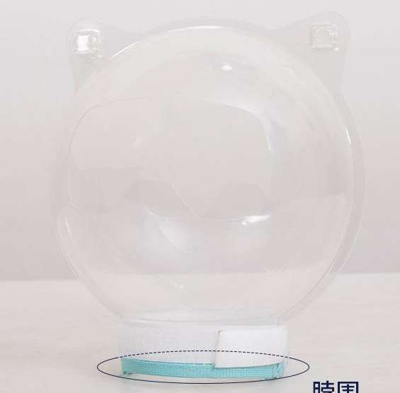 Pet Hood Transparent Large image