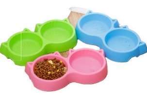 Double Side Cat Face Bowl image
