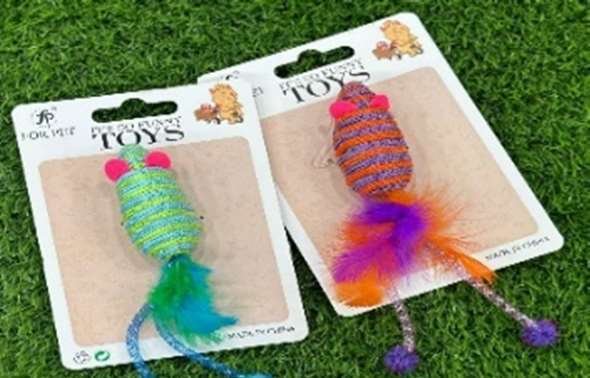 Multi Colour Mouse Toy image