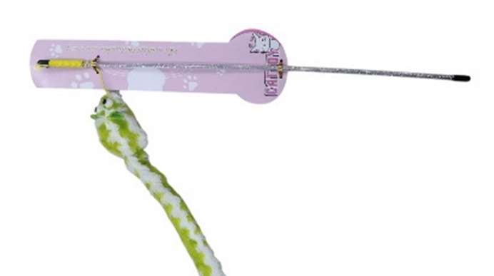 Plastic Mouse With Fur Stick image