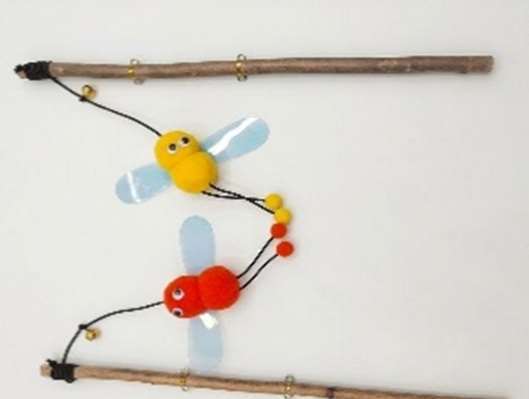 Asthetic Wooden Popsicle Toy Stick image