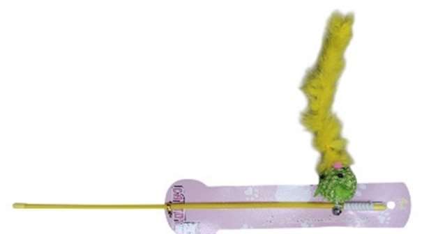 Plastic Fur Stick With Bear image