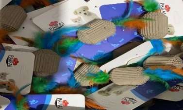 Paper Round Fur Toy image