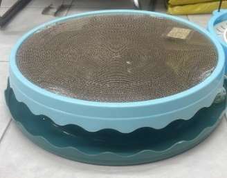 Round Scratching Post Toy With Cat Nip image