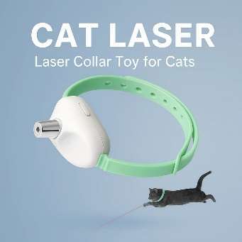 Cat Playing Laser Collar image