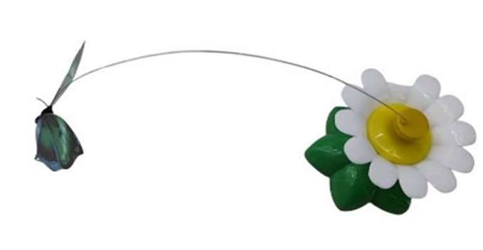 Rotating Butterfly Cat Toy image