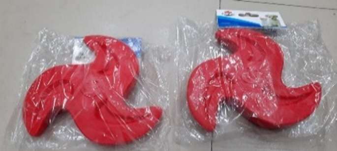 Red Spinner Star Toy image
