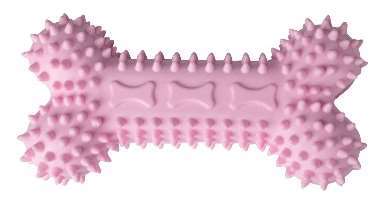 Rubber Bone Teething Toy image