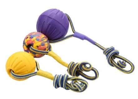 GSD Dog Training Ball With Rope image
