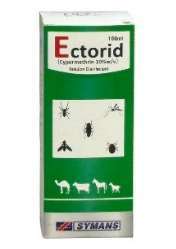 ECTORID (CYPERMETHRIN 10%) SOLUTION 100ML image