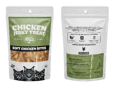 Soft Chicken Bites Jerky Cat Treat 4 image