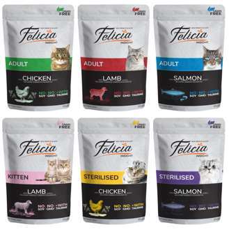 Felicia Wet Cat Food In Jelly 85GM image