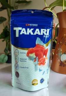 Takari Fish Food (Sinking) (Blue & White Pack) - 100gm image