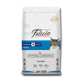 Felicia Derma Care LG Adult Cat Food Salmon 2KG image