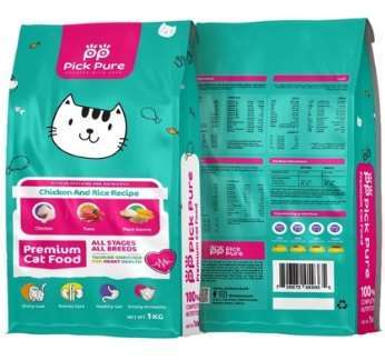 Pick Pure Premium Cat Food 1KG image