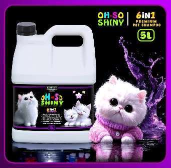 OH-SO SHINY (6IN1) SHAMPOO 5L 4 image