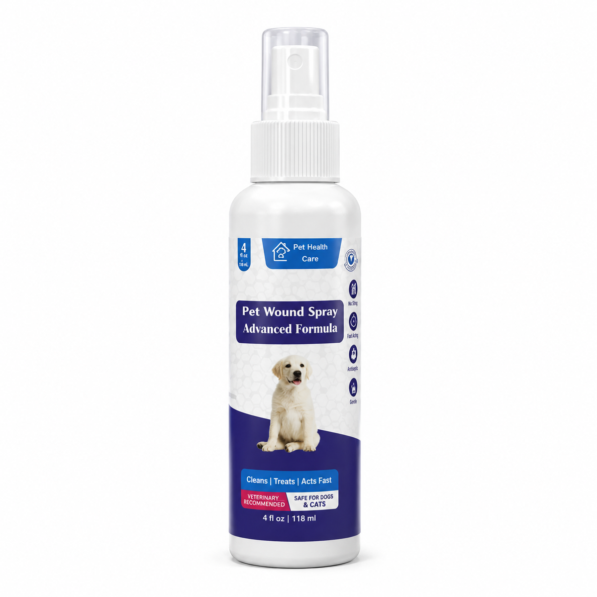 22009 PMS Antiseptic Pink Wound Spray 100ML