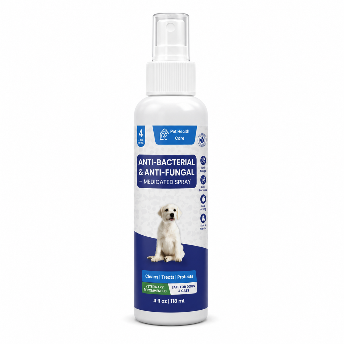 22014 PMS Anti Bacterial & Anti Fungal Spray 100ML