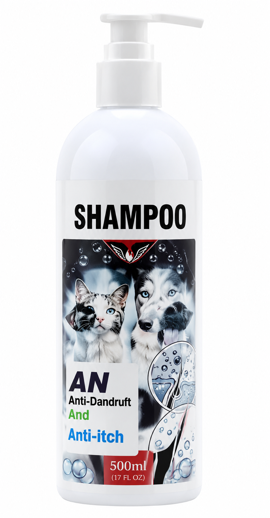 Anti-Dandruft And Anti-itch Pet Shampoo 500ML 1