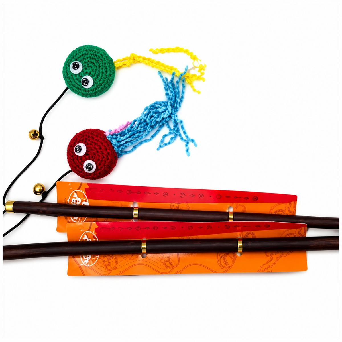 Asthetic Wooden Butterfly Toy Stick