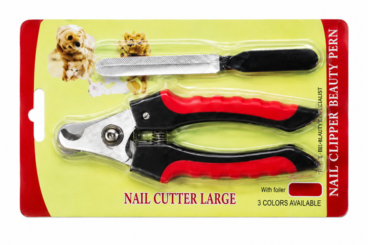 Nail cutter Large with foiler 3 colors available.