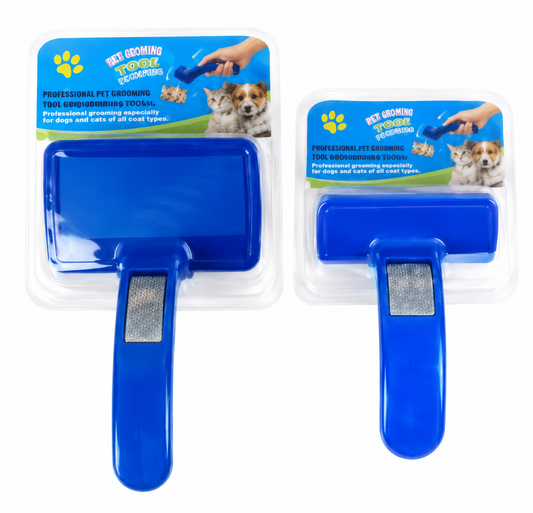 Button Blue Brush
