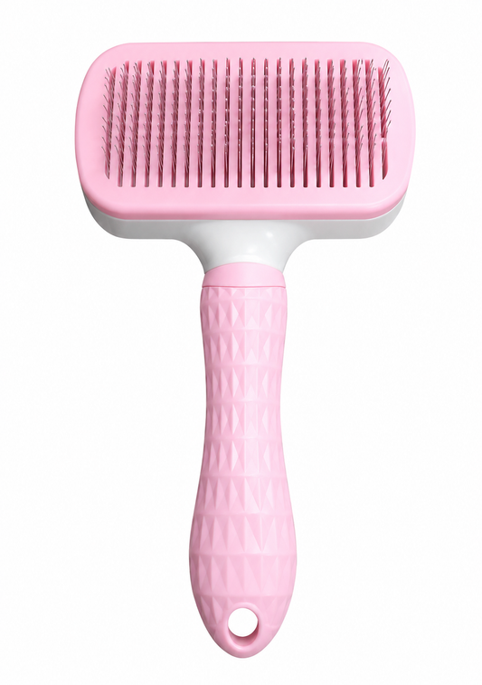 Button Brush Pink