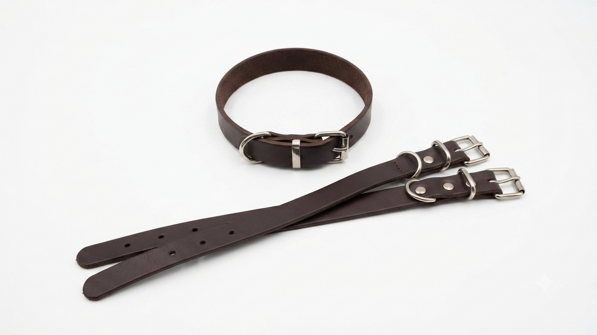 Dog Leather Collar