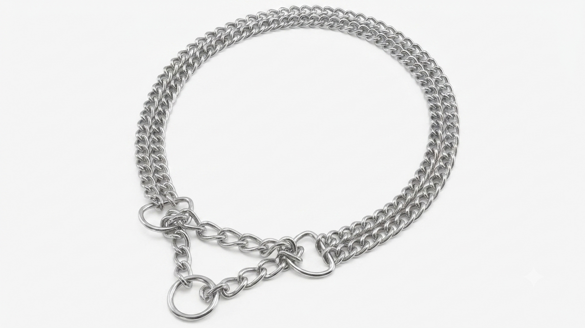 Double Collar Choke Chain