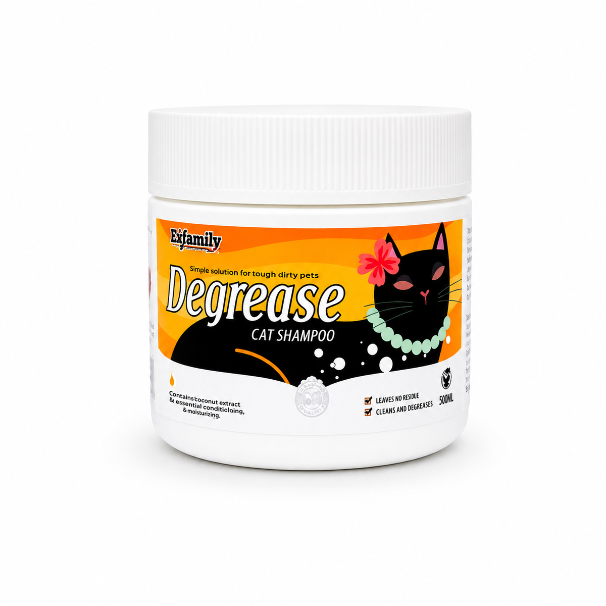 Exfamily Degrease Cat Shampoo (500ml) 2