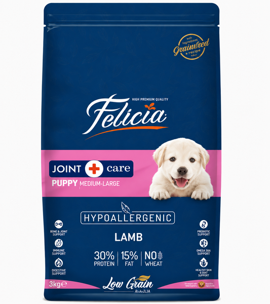 Felicia Joint Care LG Medium-Large Puppy Food Lamb 3KG