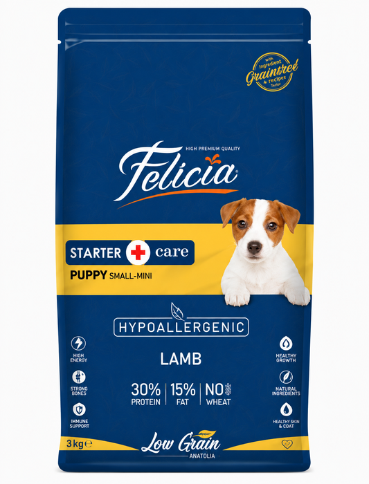 Felicia Starter Care LG Small-Mini Puppy Food Lamb 3KG