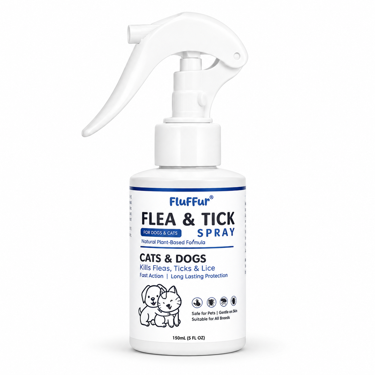 Fluffur Flea & Tick Spray 100ml