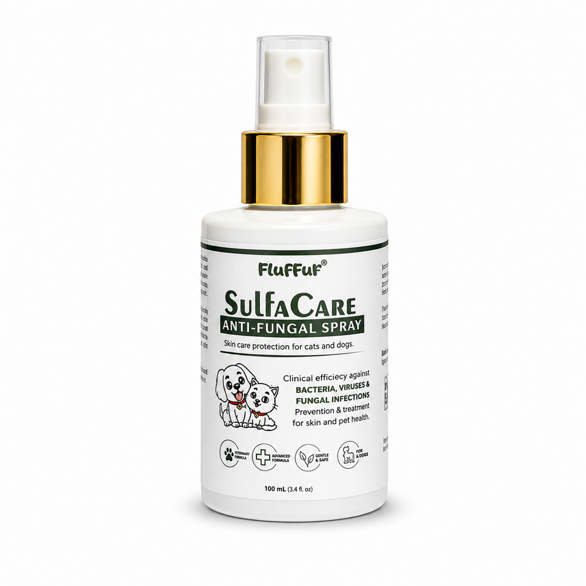 Fluffur Sulfa Care Anti-Fungal Spray 100ml