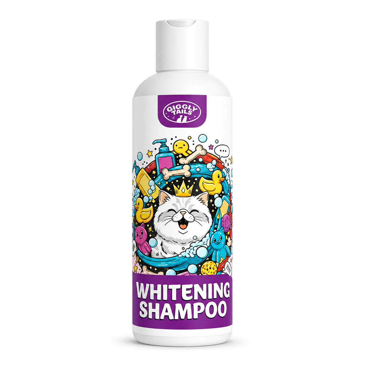Giggly Tails Whitening Cat Shampoo 100ml 2