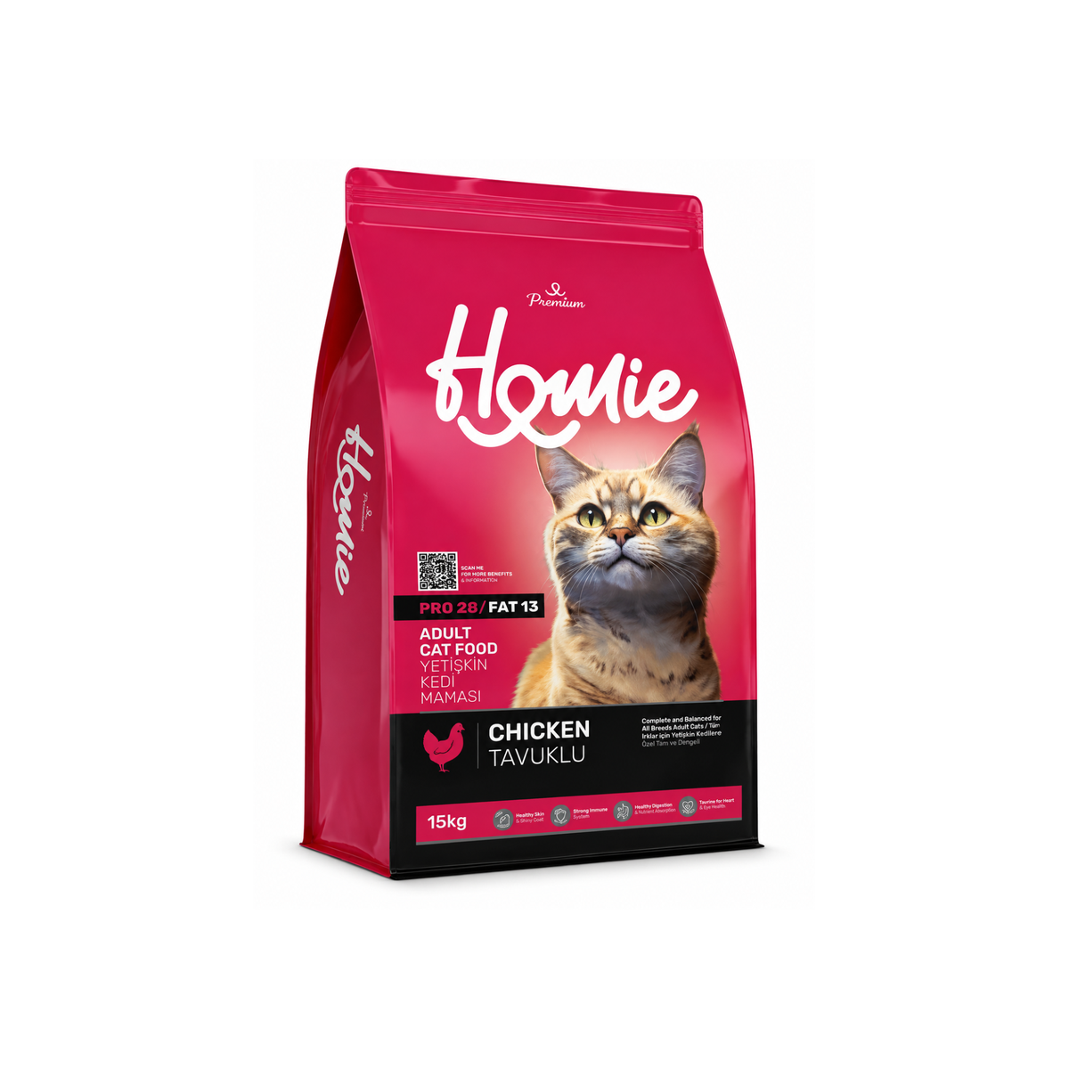 Homie Premium Adult Cat Food – Chicken 1Kg