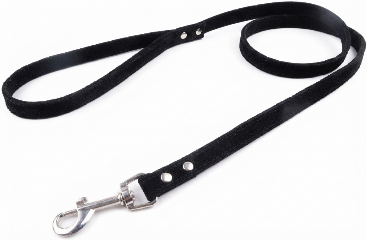 Imp Quality jet Black Leash A.B