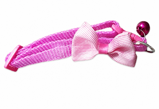 Imported Cat Collar open pink
