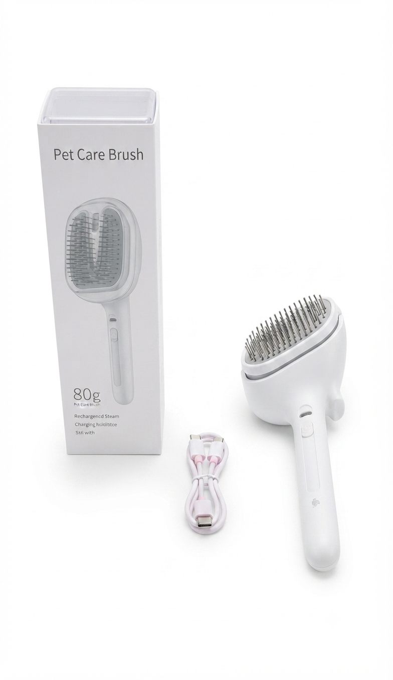 Imported Chargeable Steam Brush (With Charging cable)