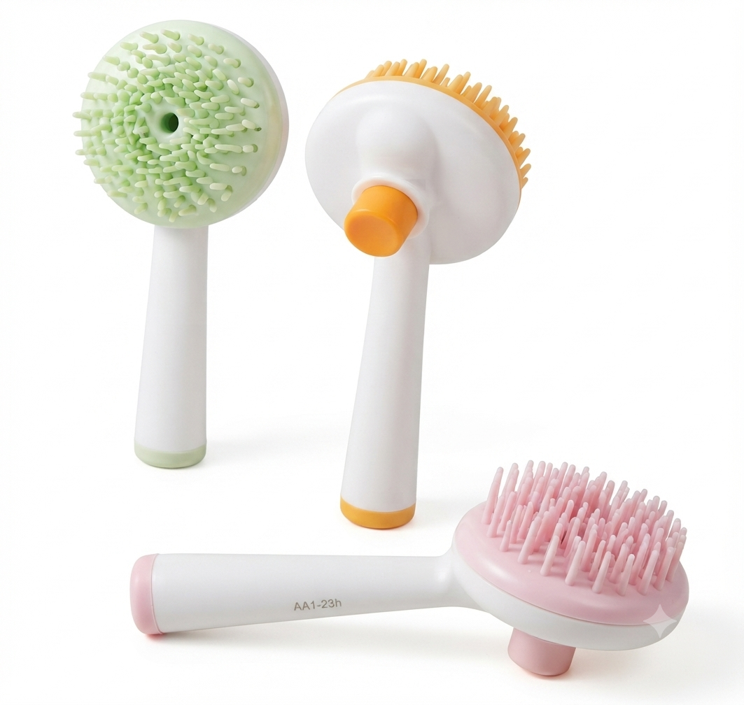 Imported Pet Button Brush AA1-23