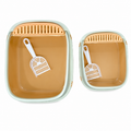 Litter Tray Front Stain
