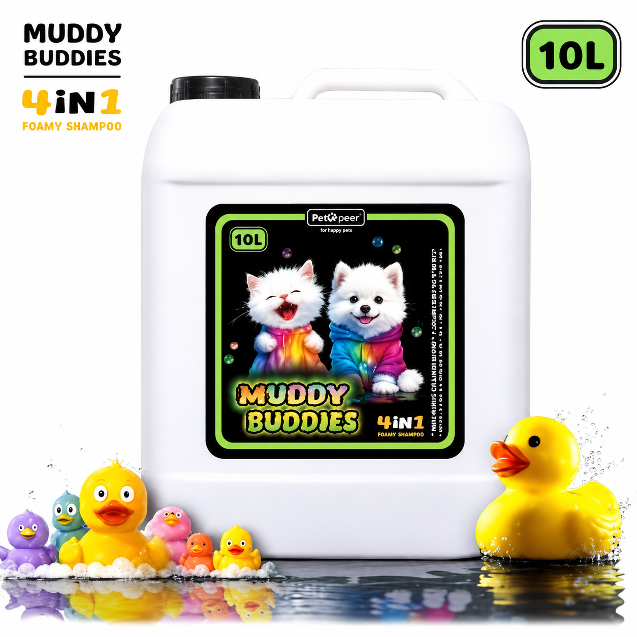 MUDDY BUDDIES (4IN1) SHAMPOO 10L 7