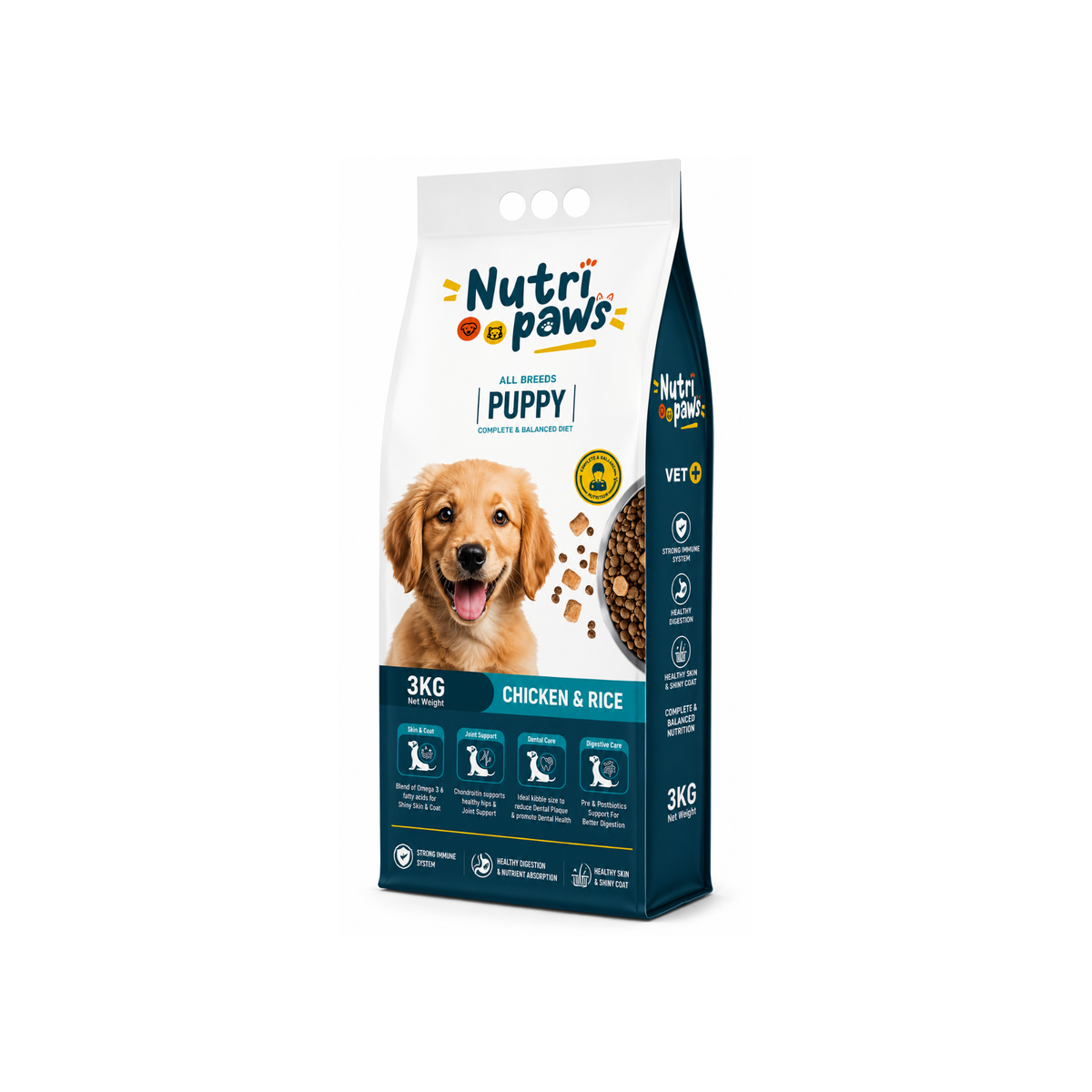 Nutri Paws Dog & Puppy 3Kg