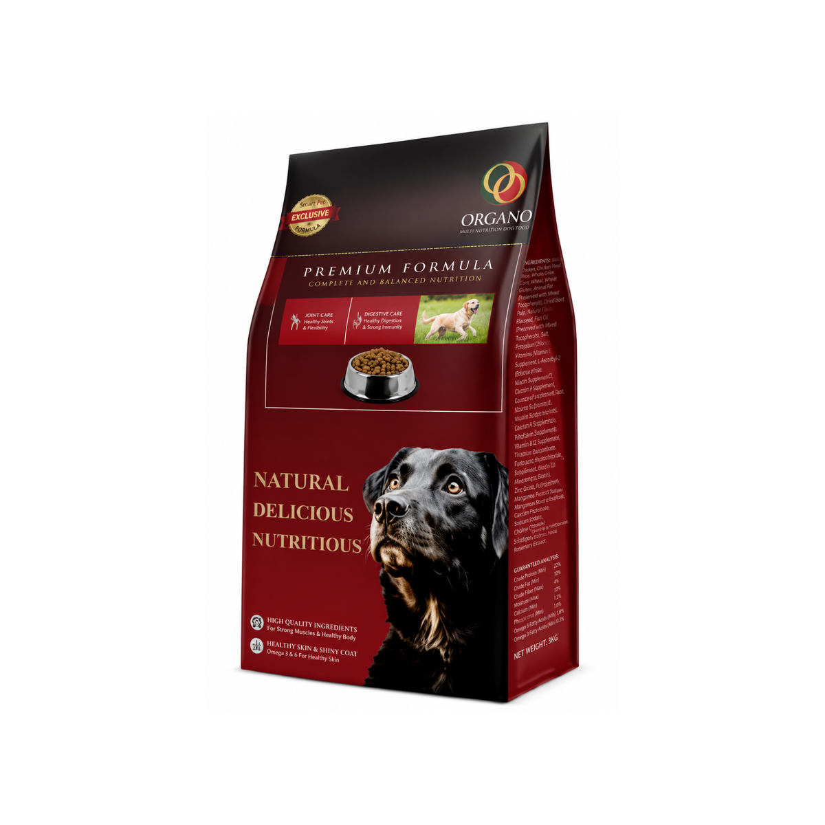 Organo Dog Food 3Kg