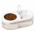 Oval Fountain With Feeding Bowl
