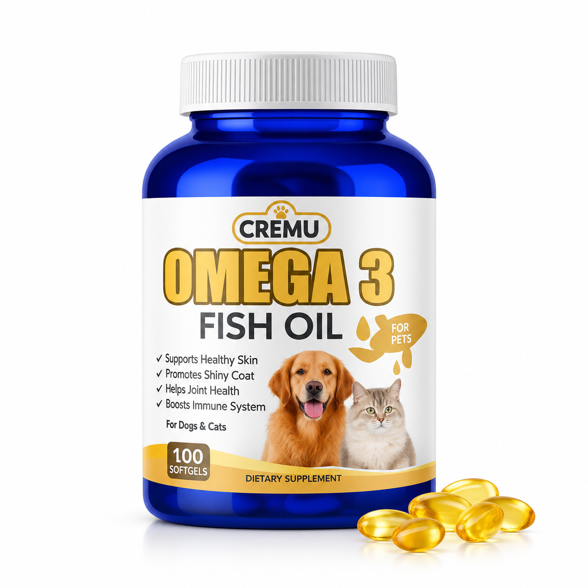 Remu Omega 3 Fish Oil 120gel